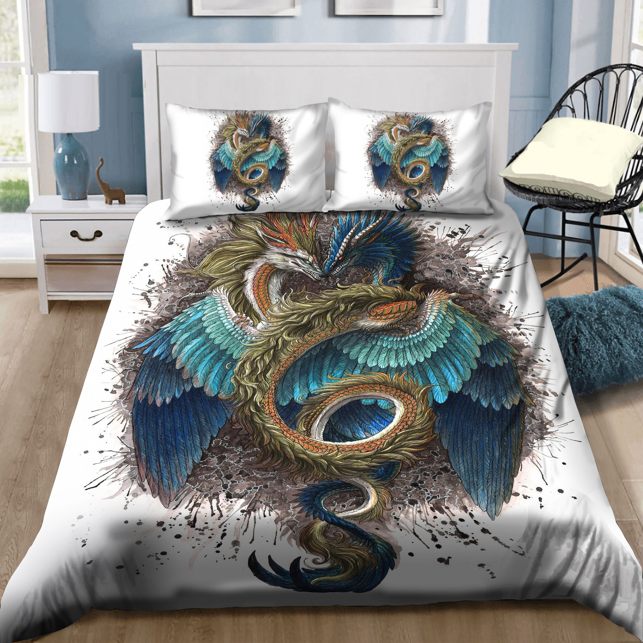 Dragon Couple Bedding Set