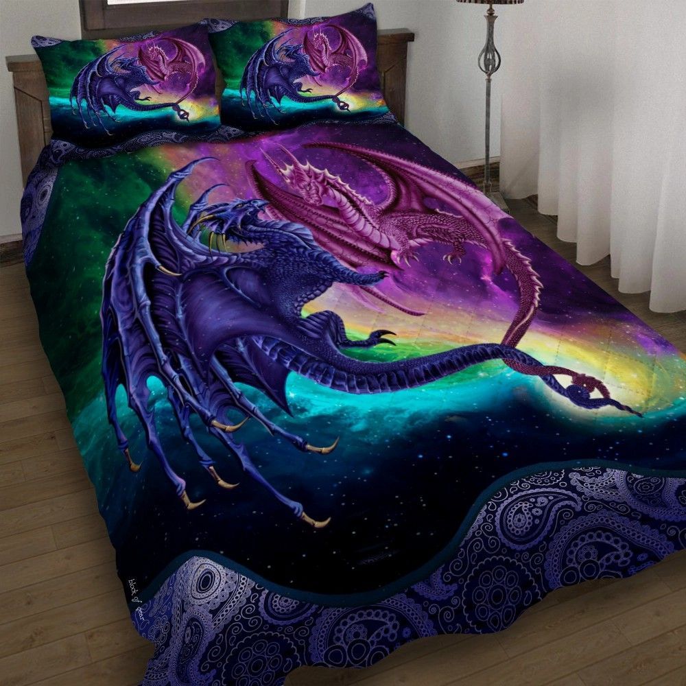 Dragon Couple In Love Bedding Set