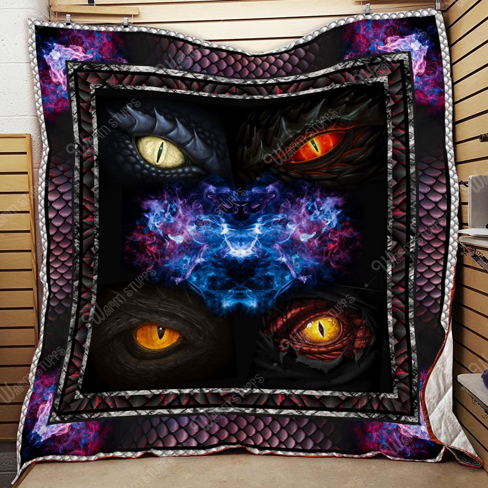 Dragon Eyes Quilt Blanket Kh6 Dhc131299Dd