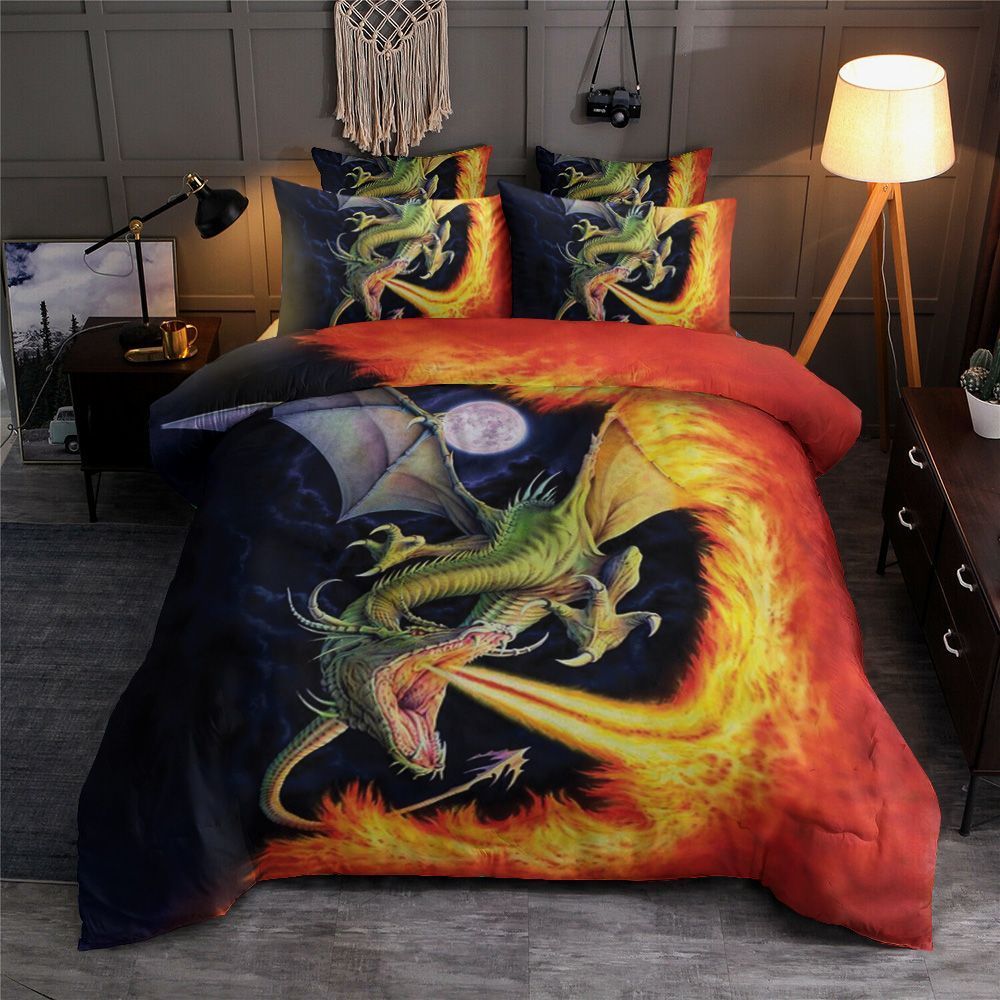 Dragon Fire Bedding Set