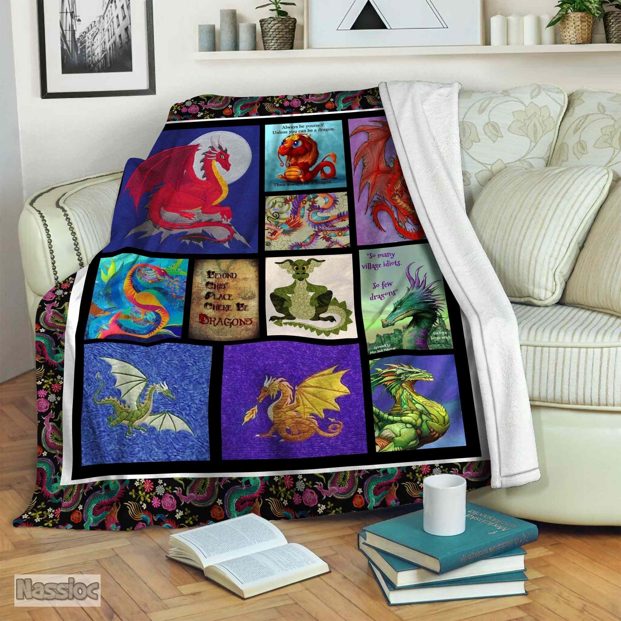 Dragon Fleece Blanket