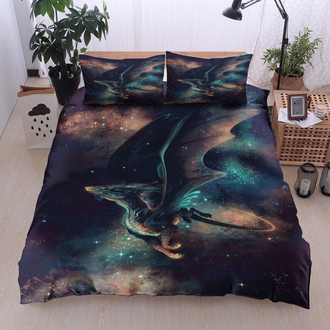 Dragon Galaxy Bedding Set