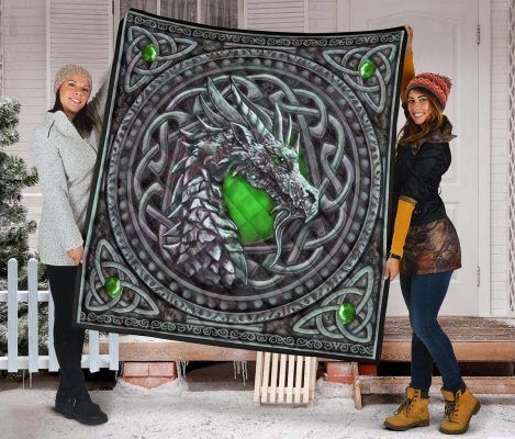 Dragon Green NC1009342CL Quilt Blanket