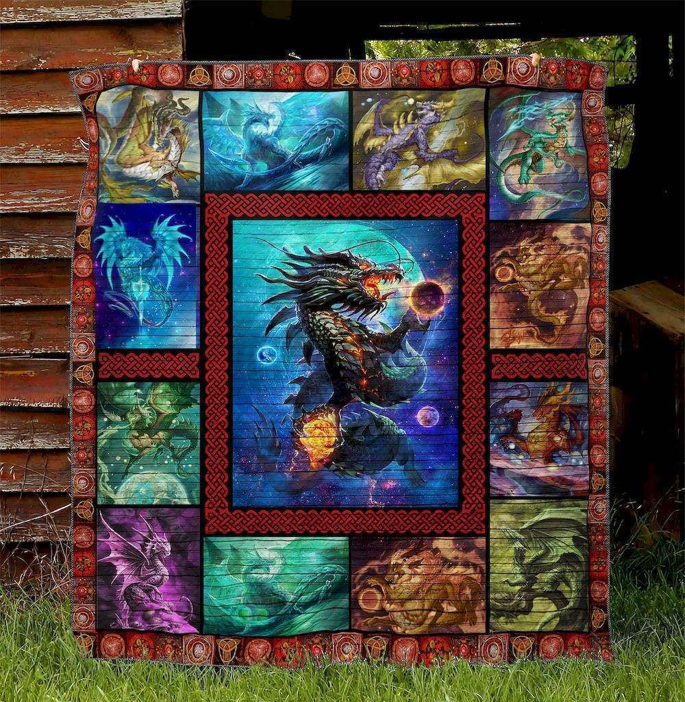 Dragon HM100516 Quilt Blanket