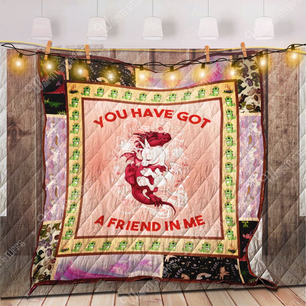 Dragon Hug Unicorn Quilt Blanket Bb Dhc1312458Dd