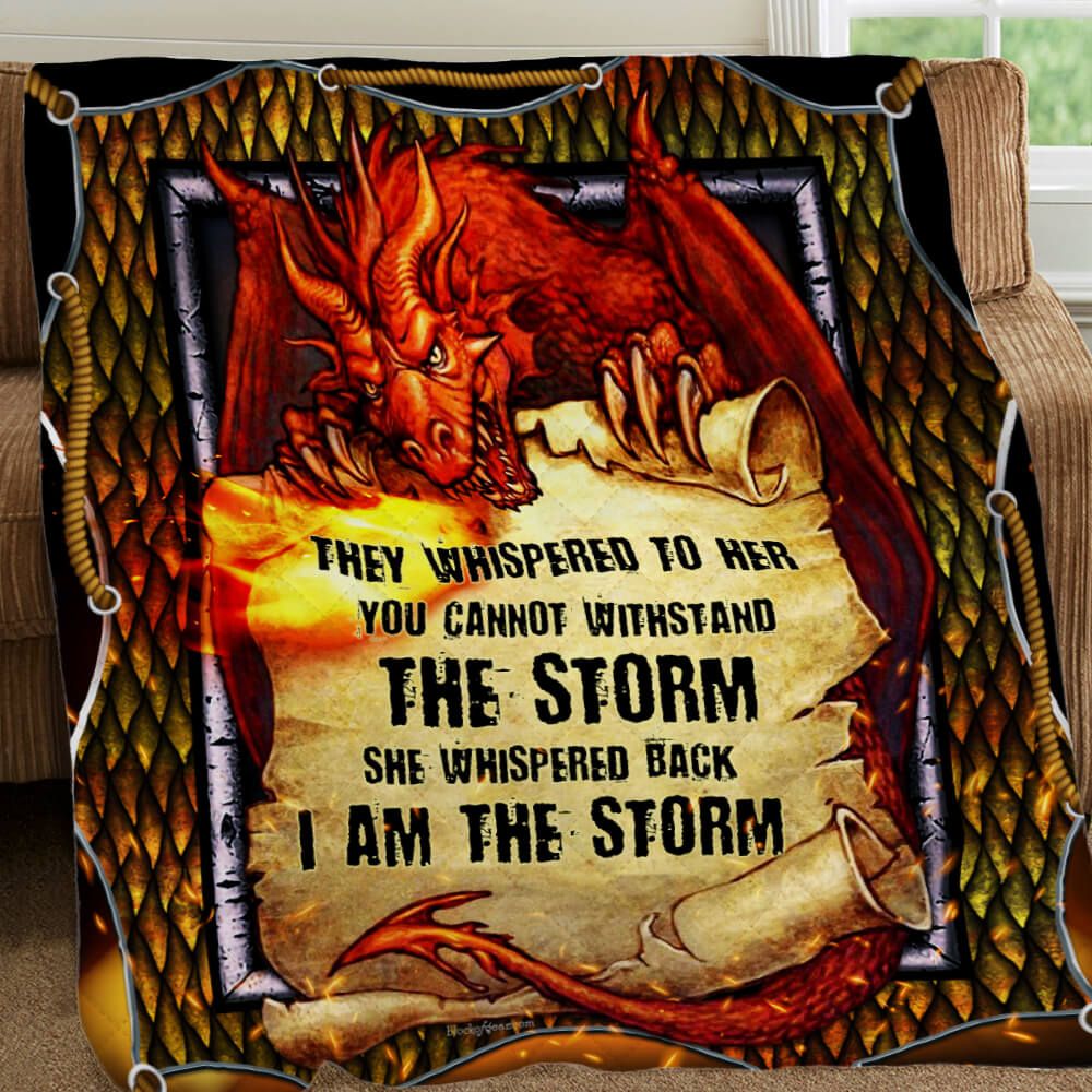 Dragon Iam The Storm DAC1611102 Quilt Blanket