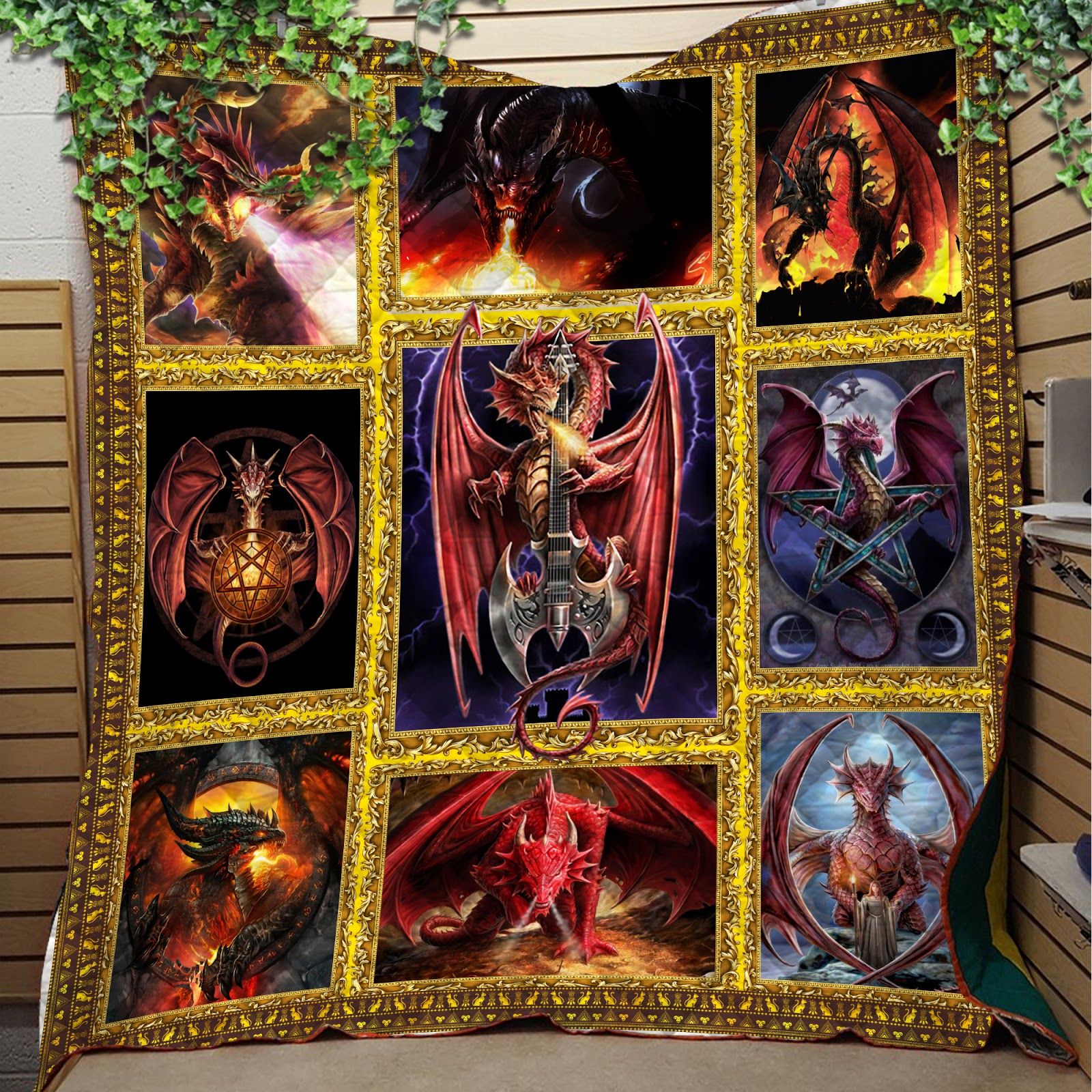 Dragon Like Quilt Blanket DHC1402983TD