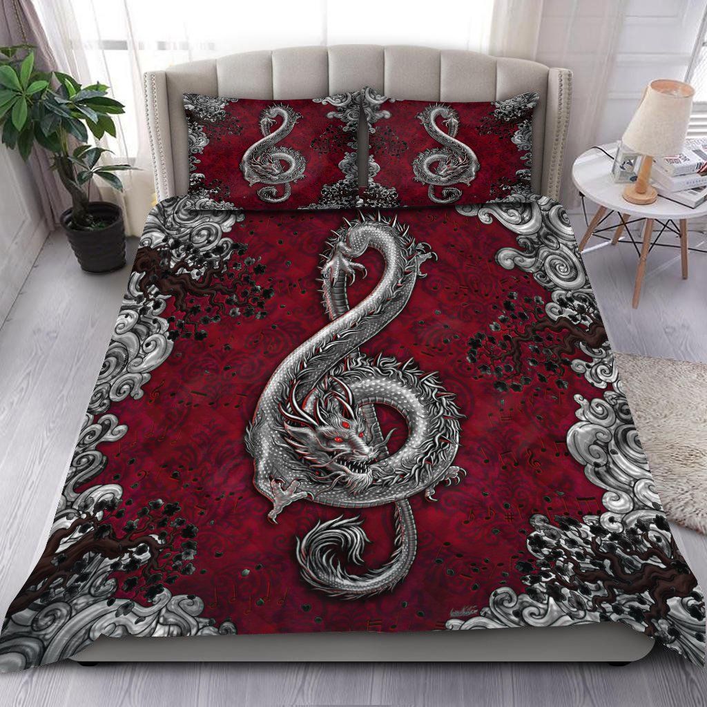 Dragon Music Art Bedding Set