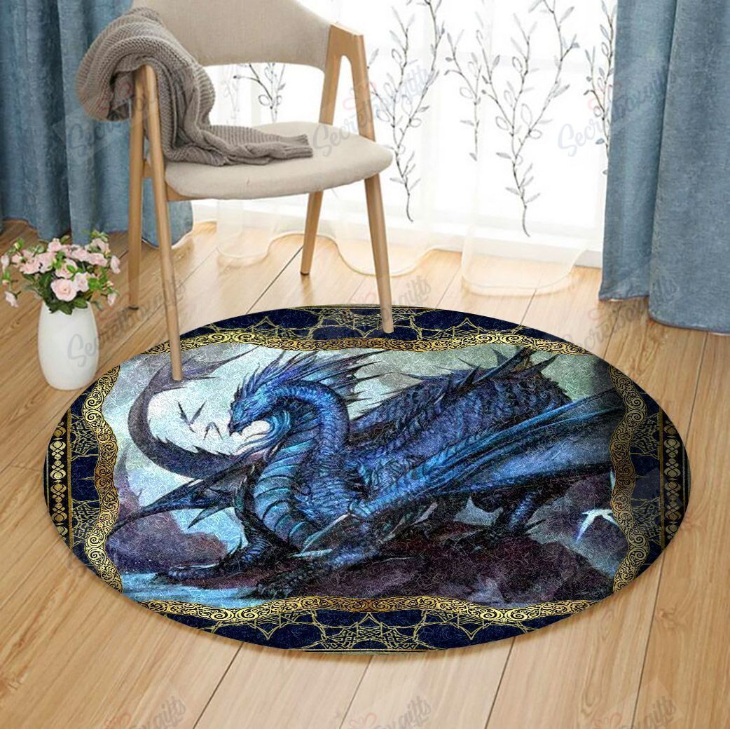 Dragon Round Carpet
