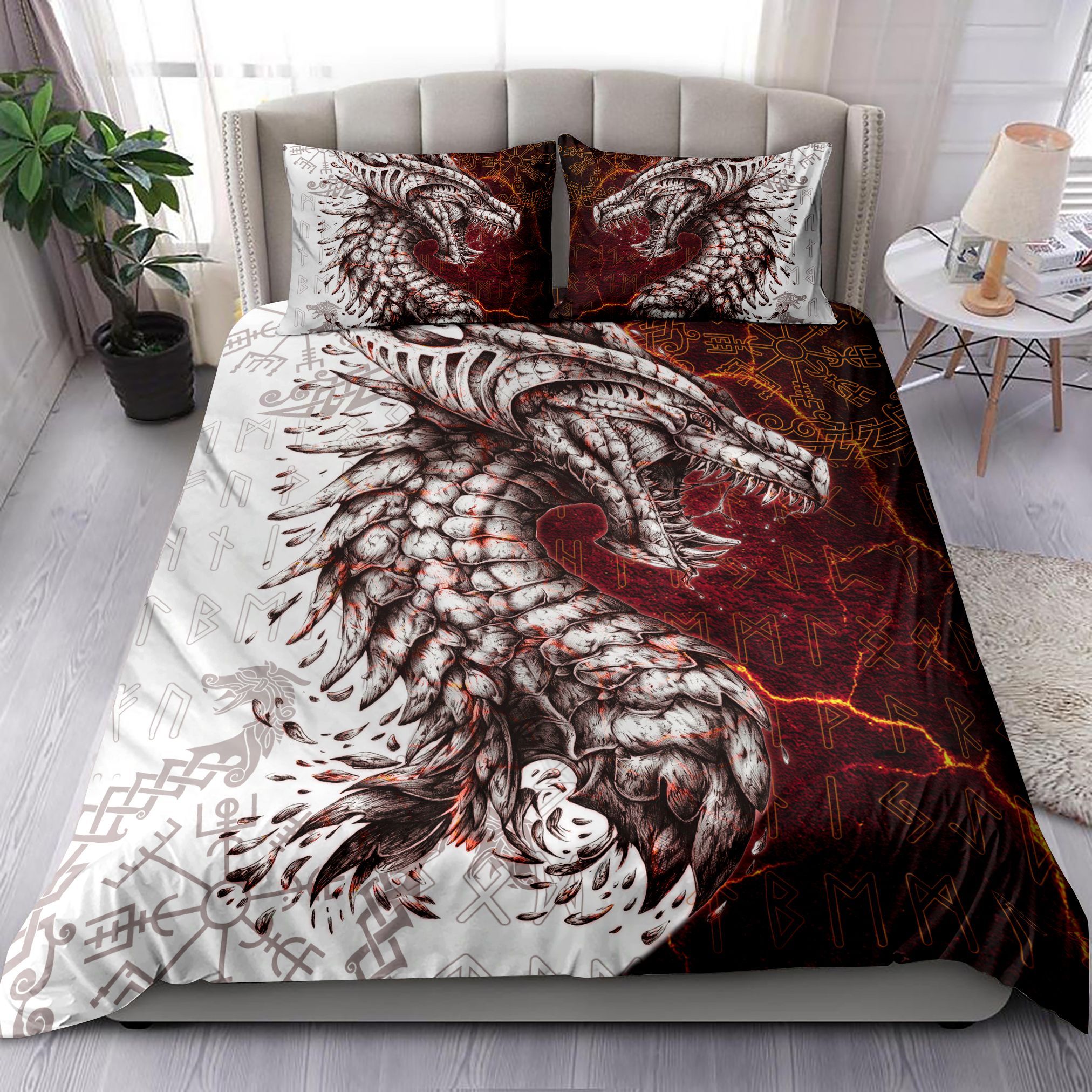 Dragon Pattern Bedding Set