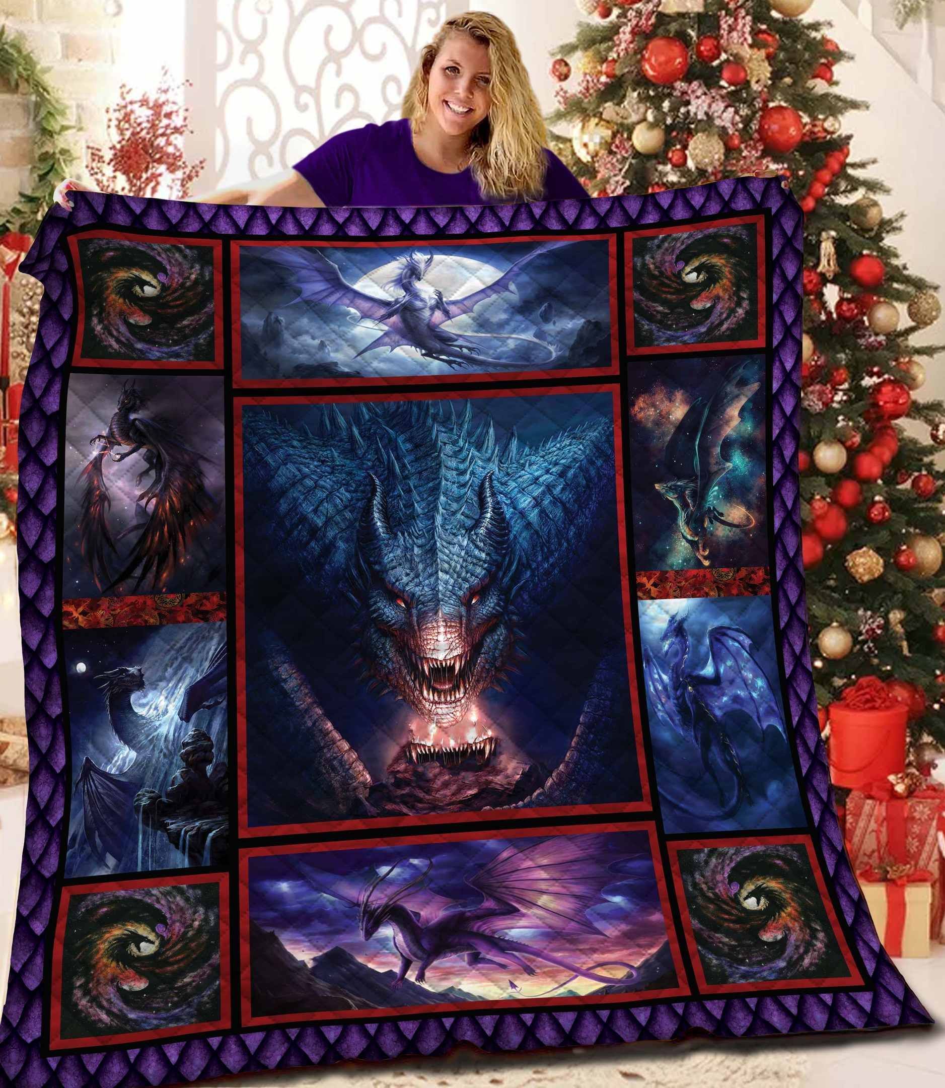Dragon Quilt Blanket BBB061124SM