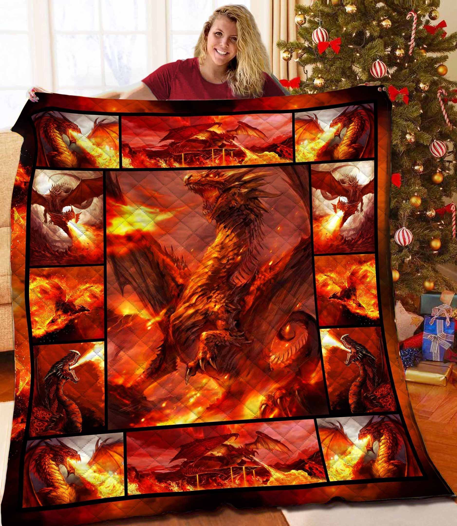 Dragon Quilt Blanket BBB121231HT