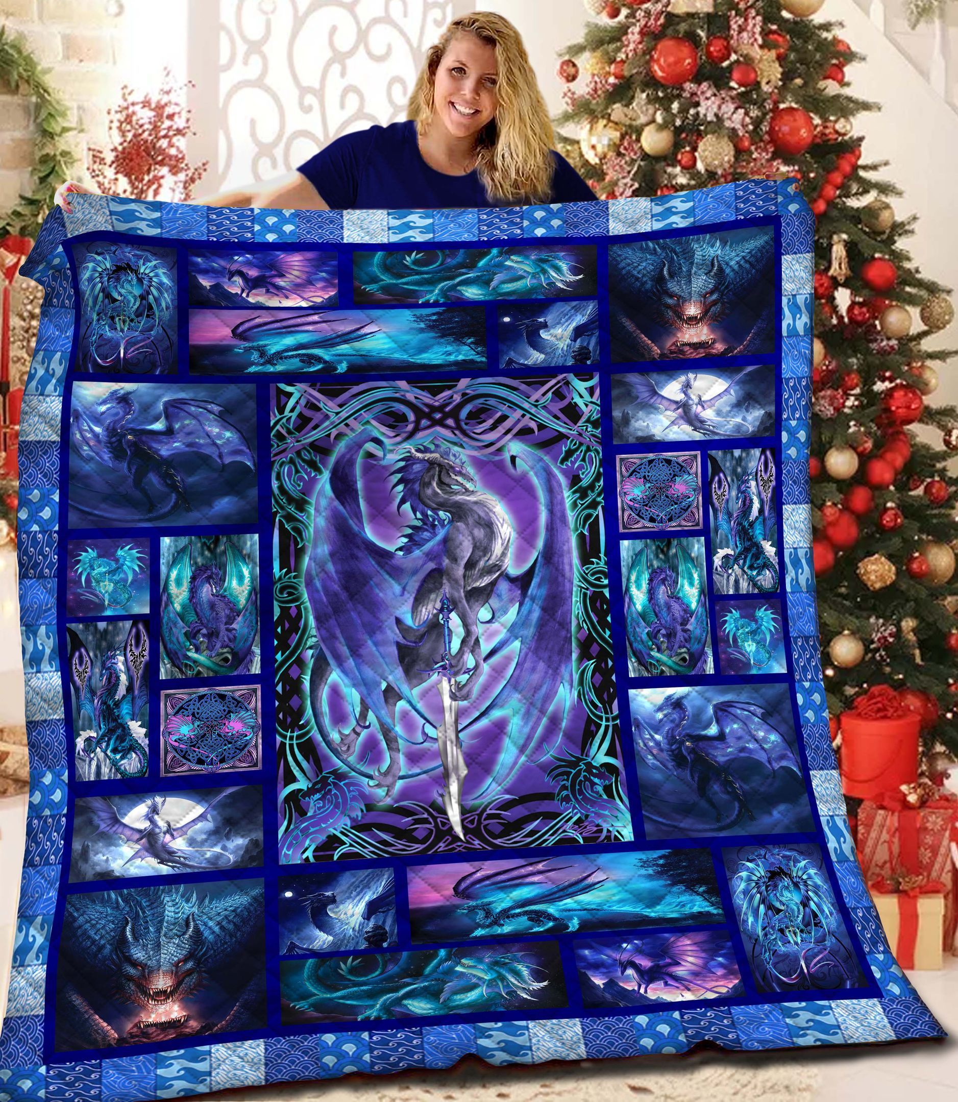 Dragon Quilt Blanket BBB201111SM