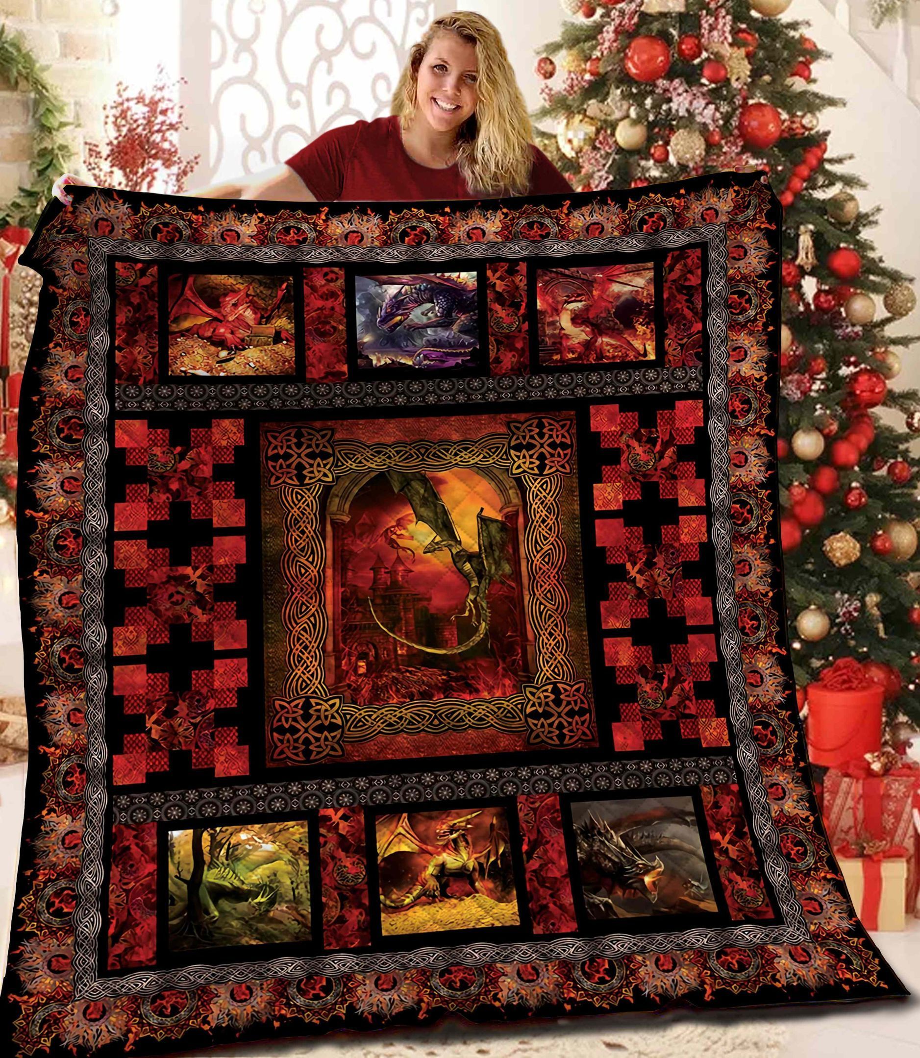 Dragon Quilt Blanket BBB251025SM