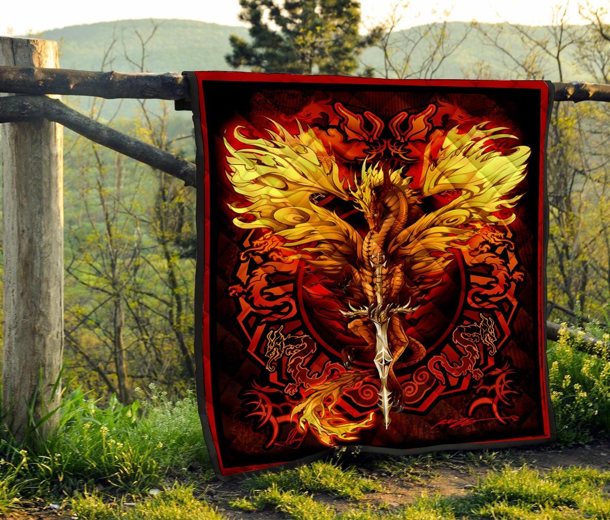 Dragon Quilt Blanket DHC0712180VT