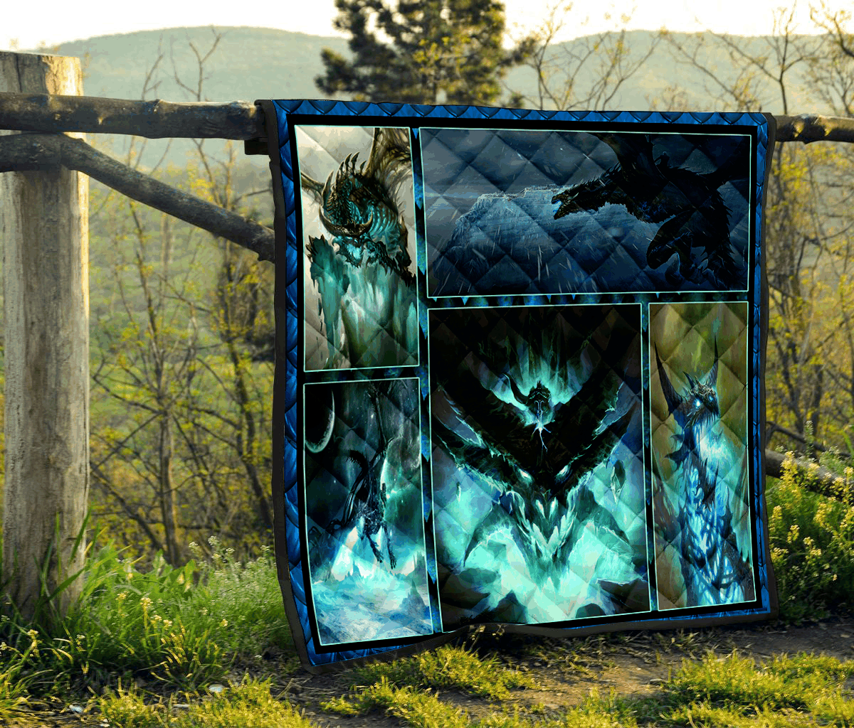 Dragon Quilt Blanket DHC0712182VT