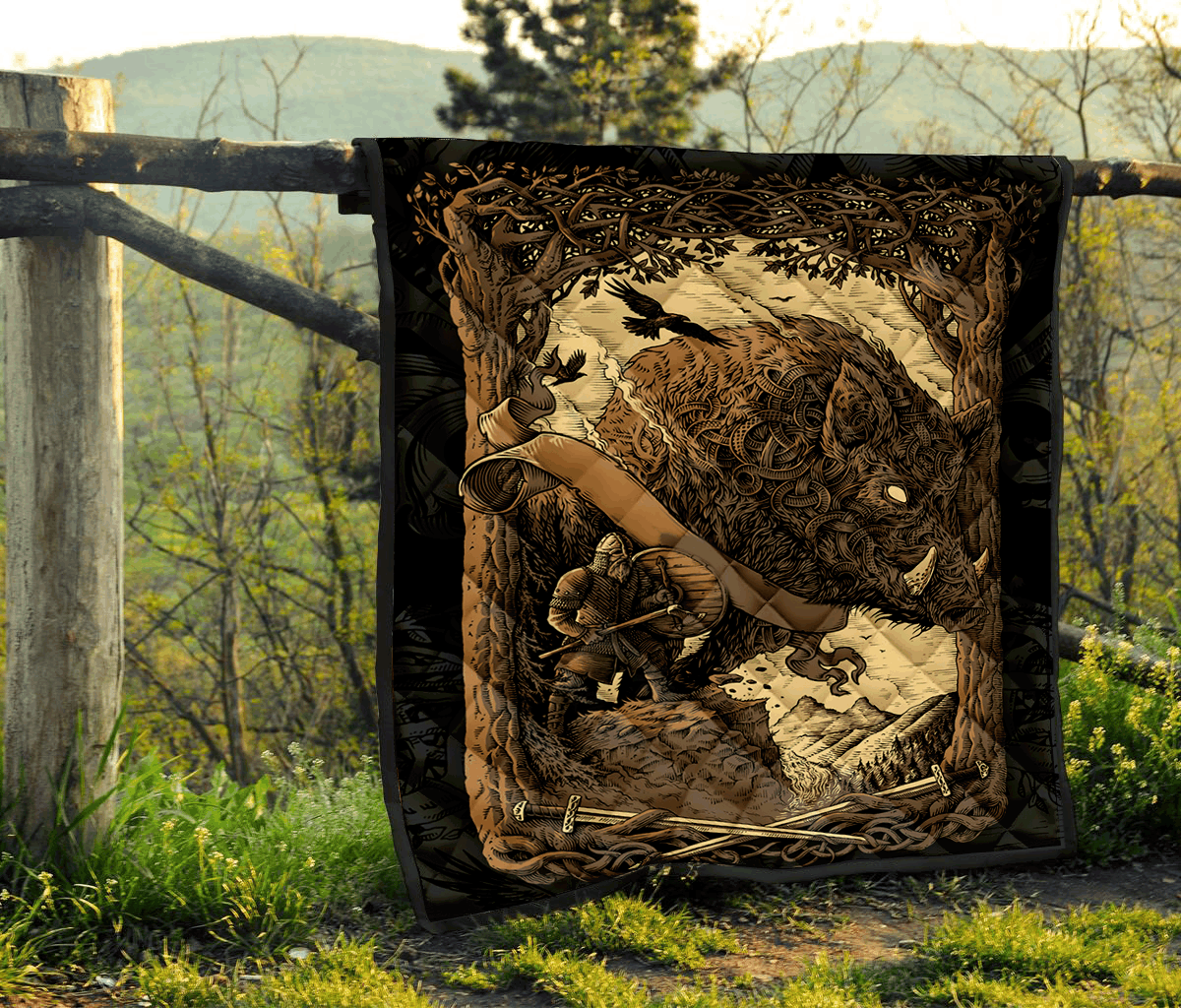 Dragon Quilt Blanket DHC0712220VT