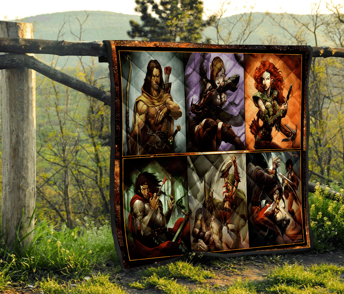 Dragon Quilt Blanket DHC0712222VT