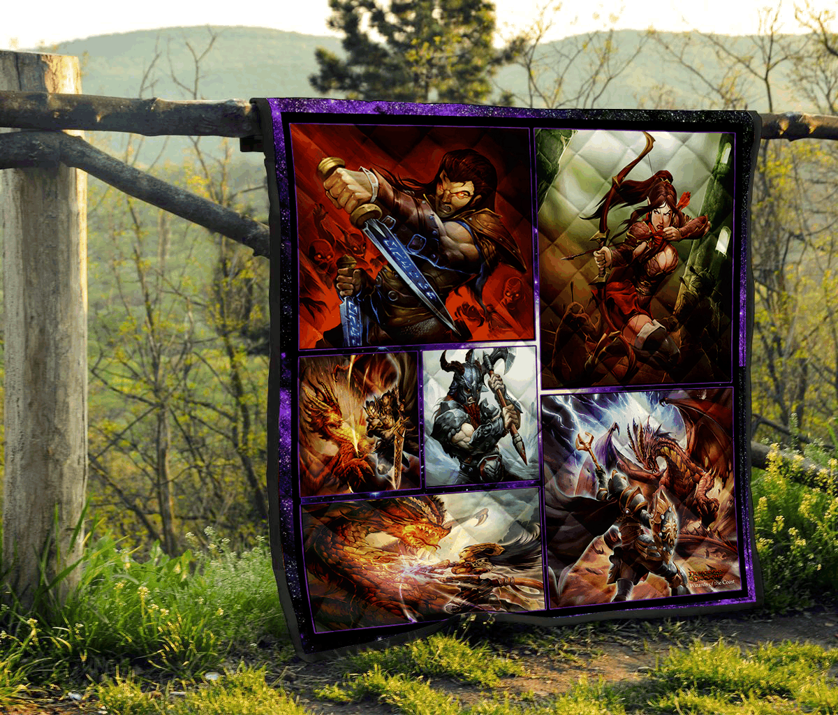 Dragon Quilt Blanket DHC0712223VT