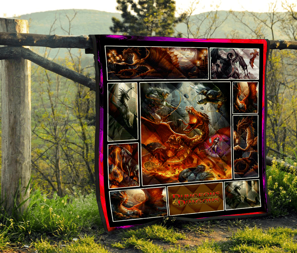 Dragon Quilt Blanket DHC0712228VT