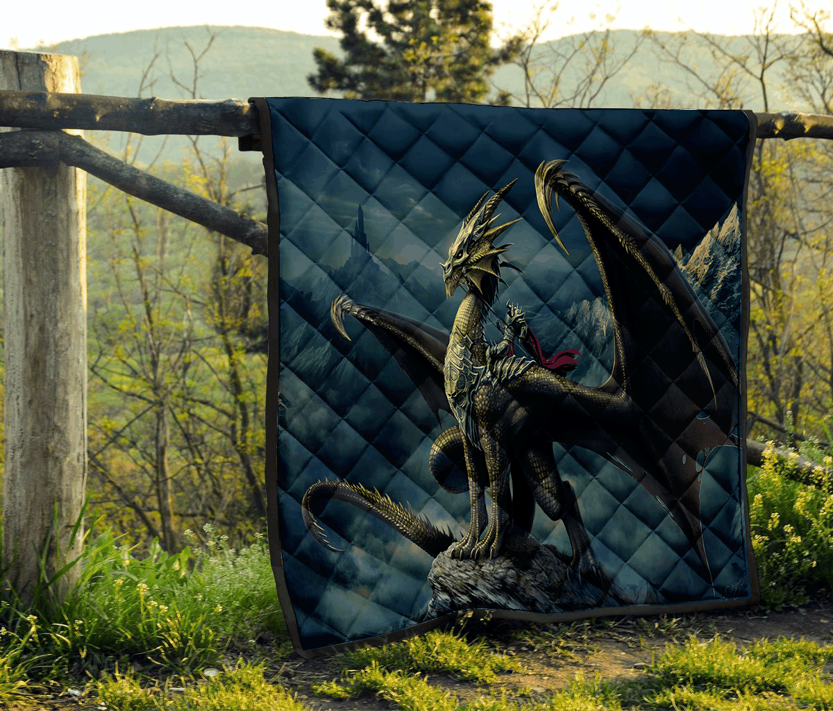 Dragon Quilt Blanket DHC0712229VT