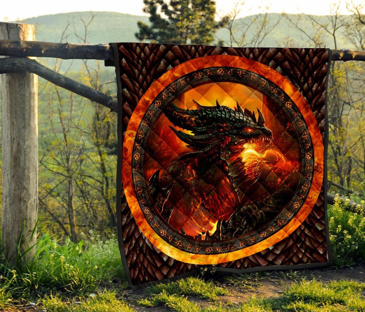 Dragon Quilt Blanket DHC0712234VT