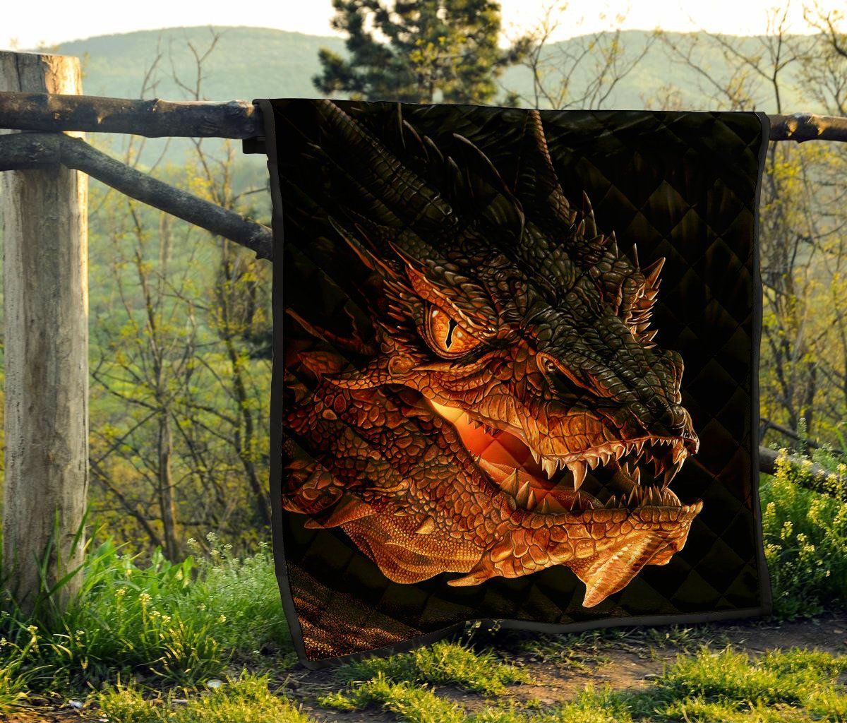 Dragon Quilt Blanket DHC0712237VT