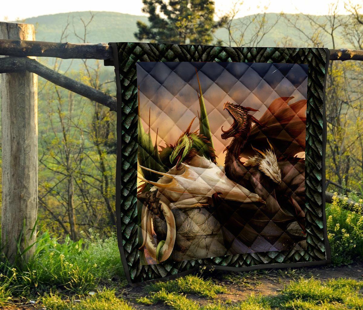Dragon Quilt Blanket DHC0712255VT