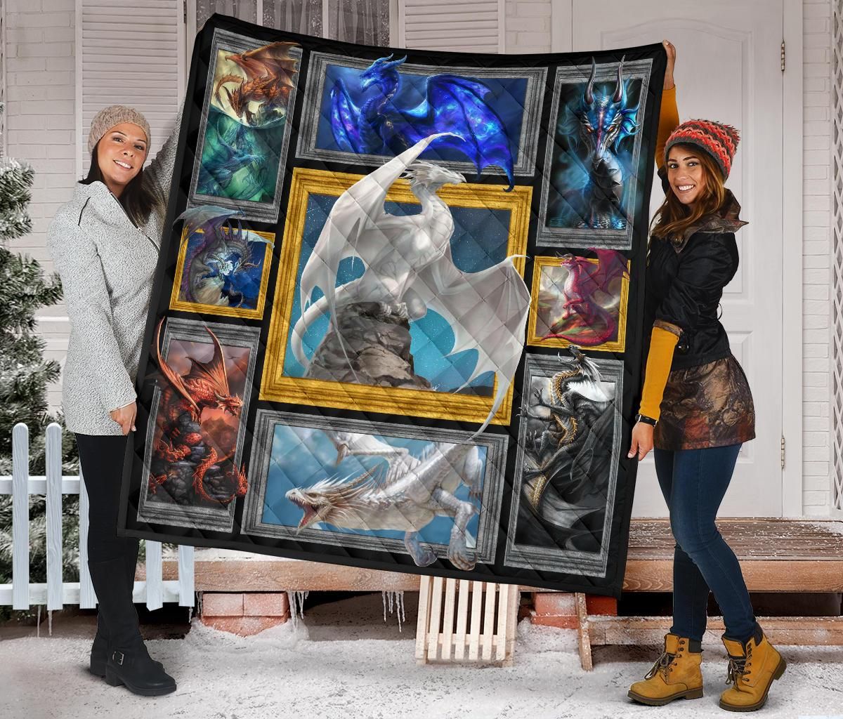 Dragon Quilt Blanket Dhc09121430Dd