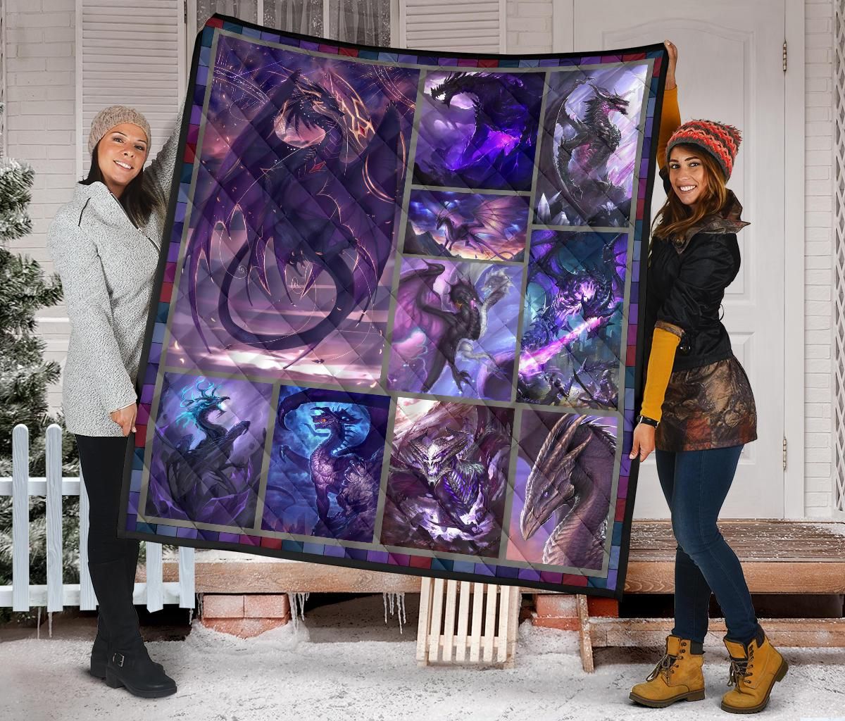 Dragon Quilt Blanket Dhc09121441Dd