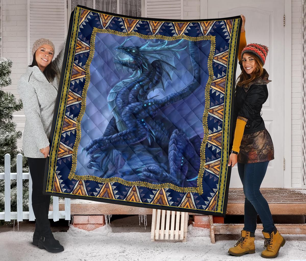 Dragon Quilt Blanket Dhc09121535Dd