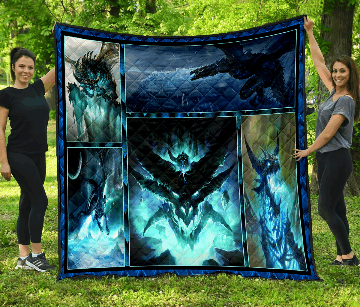 Dragon Quilt Blanket DHC1001611VT