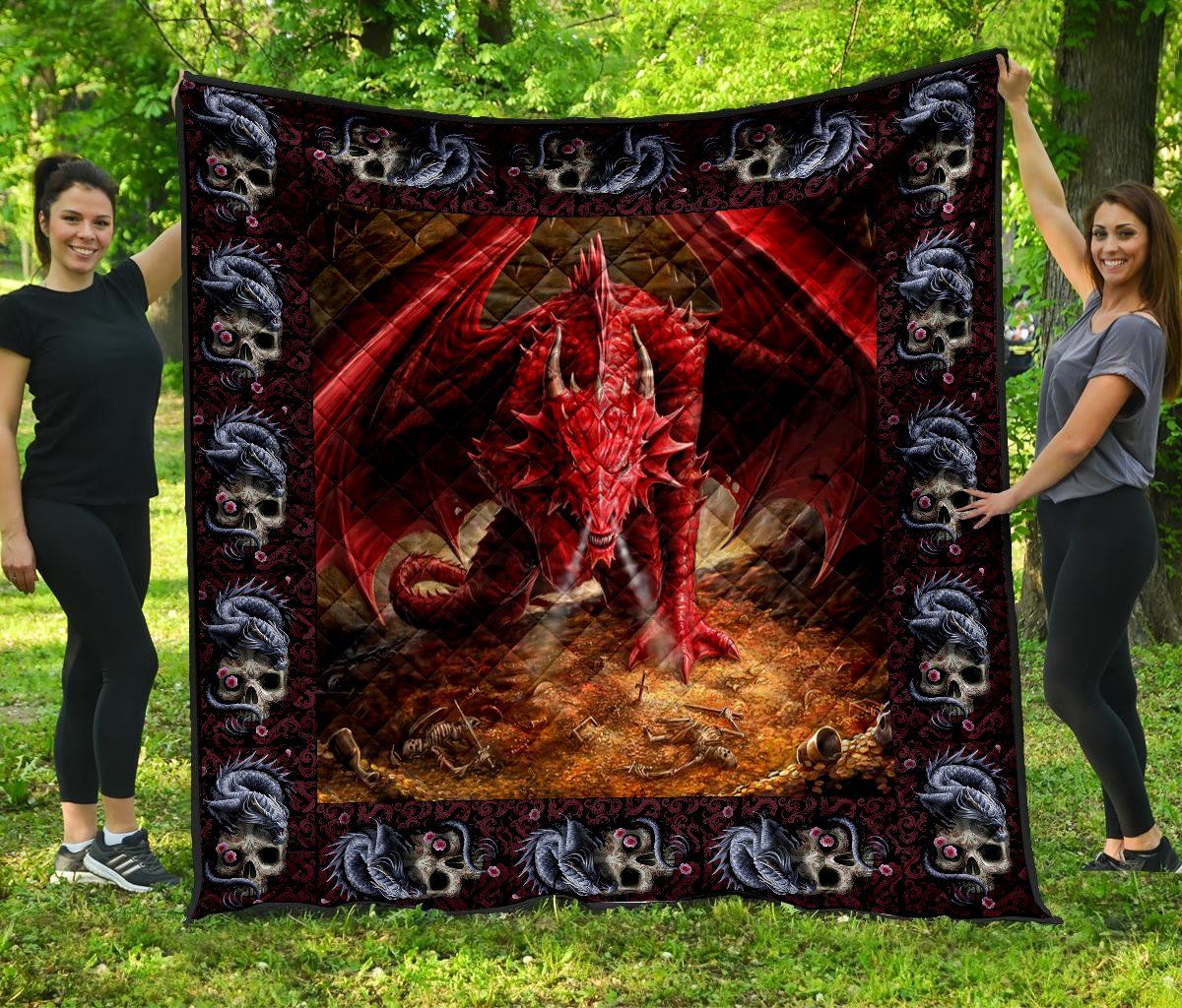 Dragon Quilt Blanket DHC1001670VT