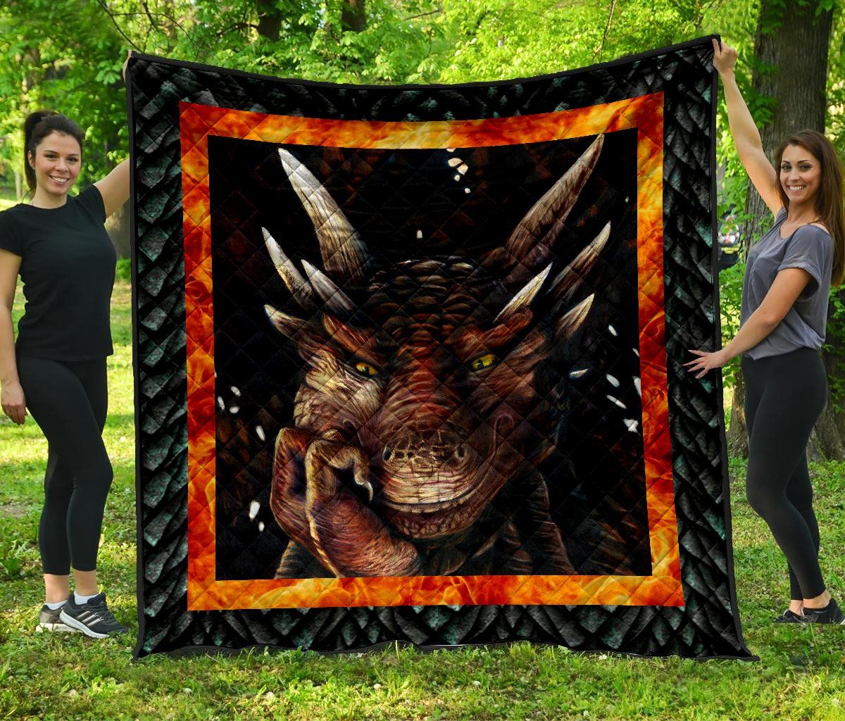 Dragon Quilt Blanket DHC1001677VT