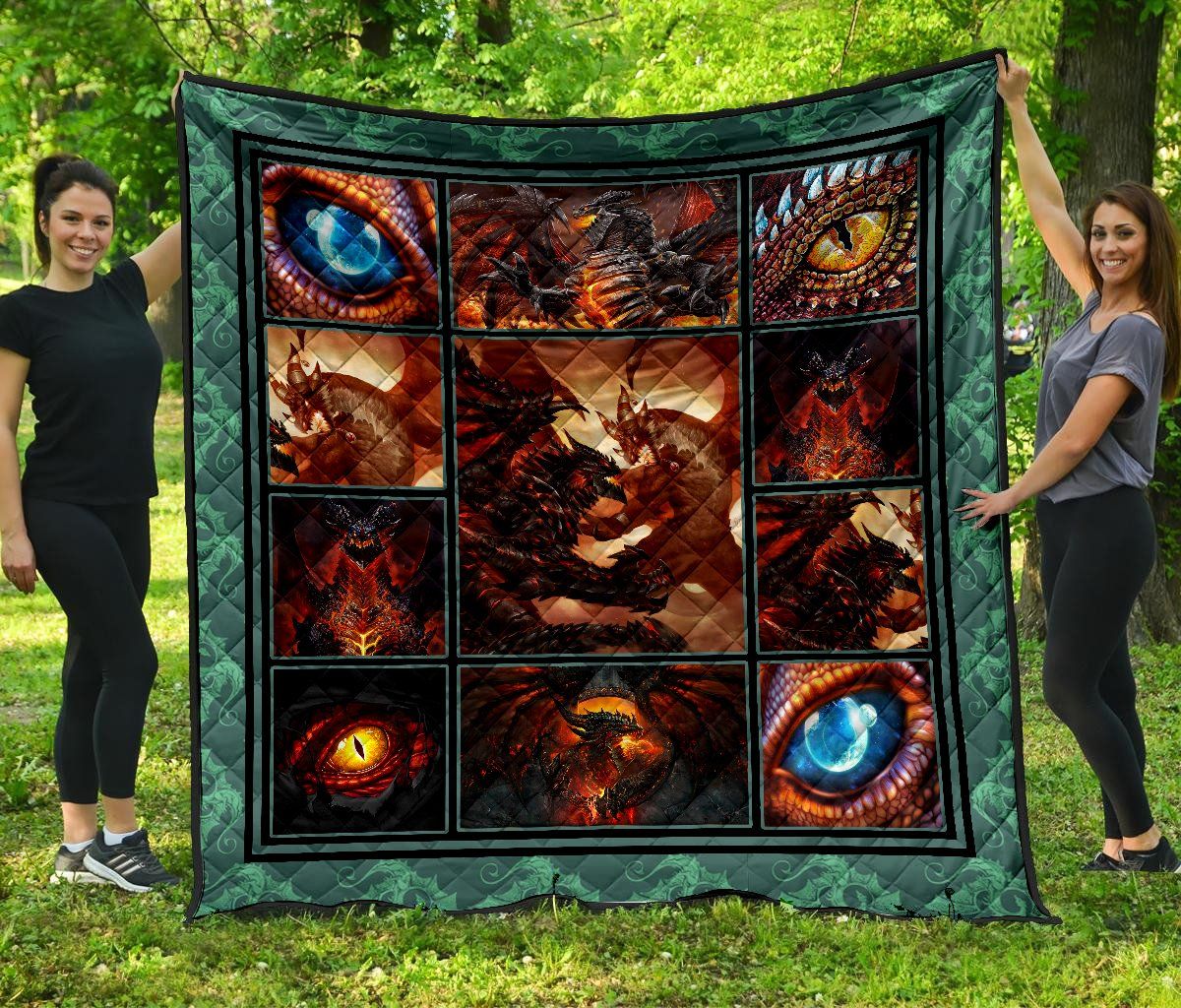 Dragon Quilt Blanket DHC1001678VT