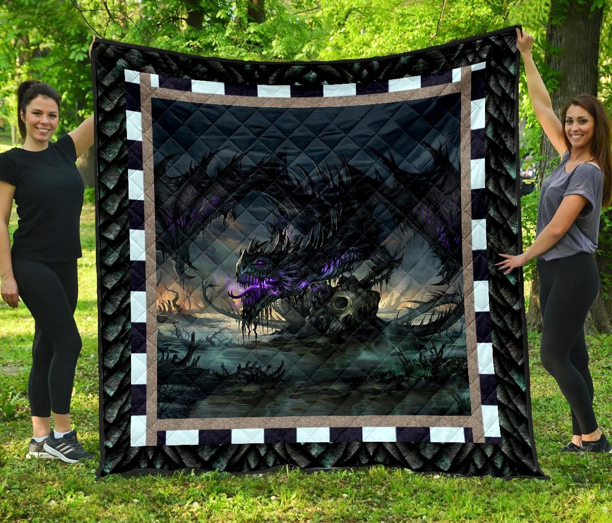 Dragon Quilt Blanket DHC1001682VT