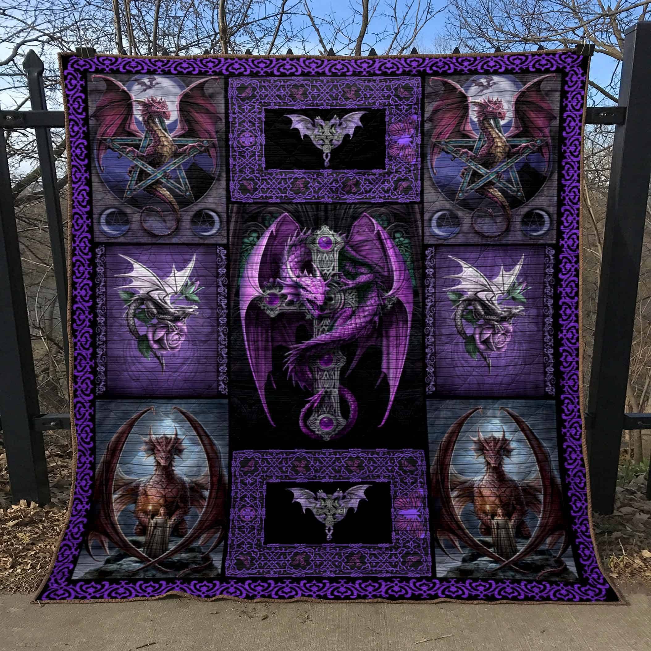 Dragon Quilt Blanket DHC13121575VT