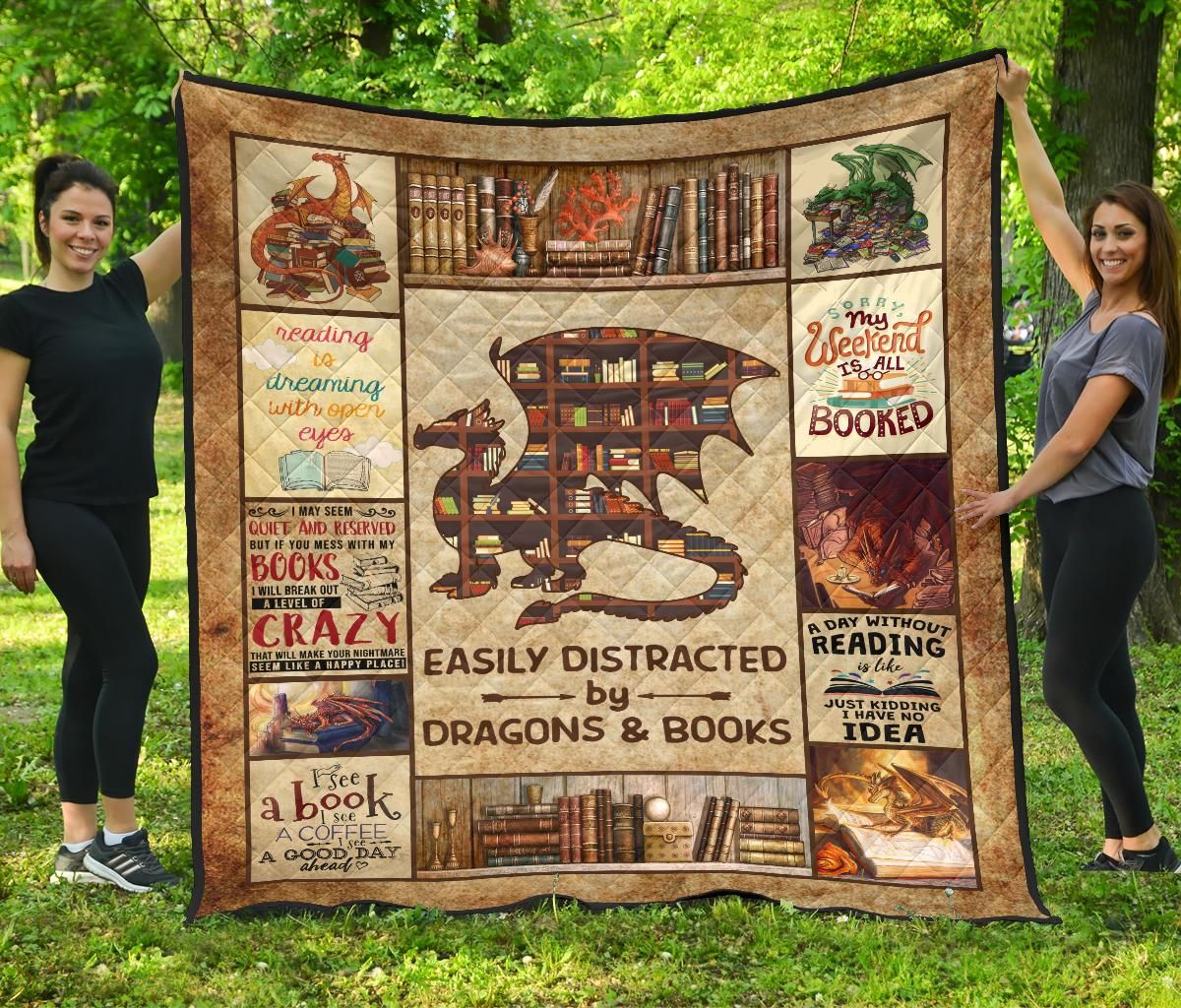 Dragon Quilt Blanket HHC1402286TH