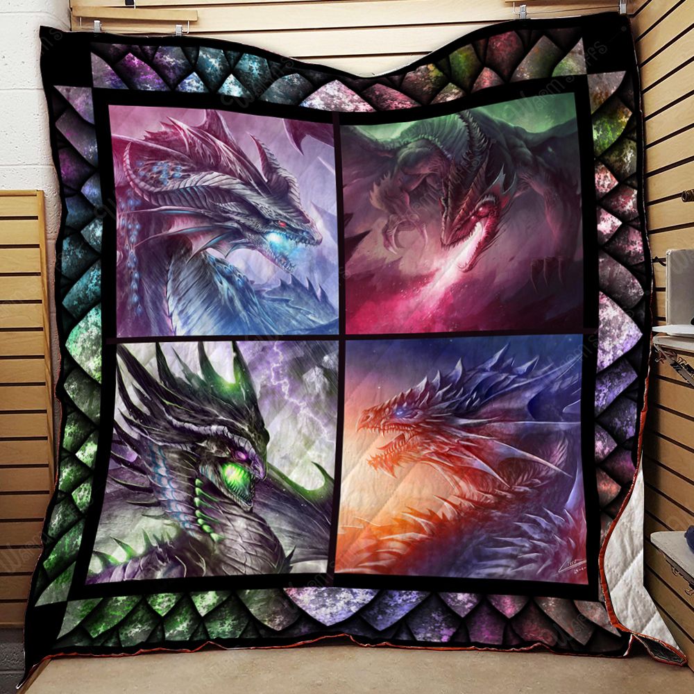 Dragon Quilt Blanket Kha Dhc131266Dd