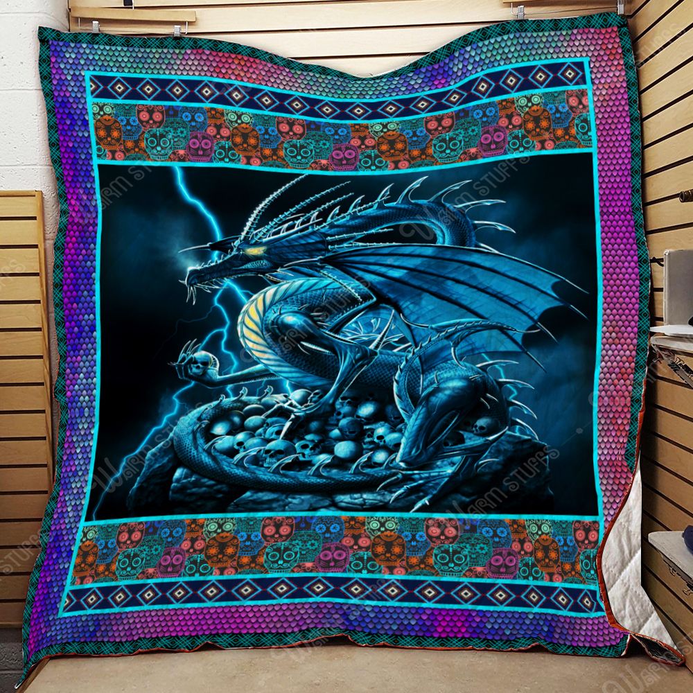 Dragon Quilt Blanket Kp84 Dhc131291Dd