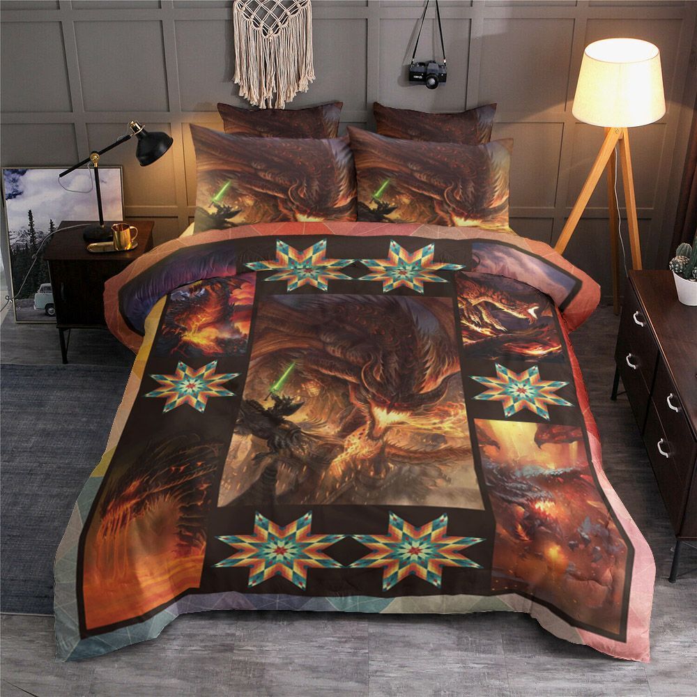 Dragon Starlight Bedding Set
