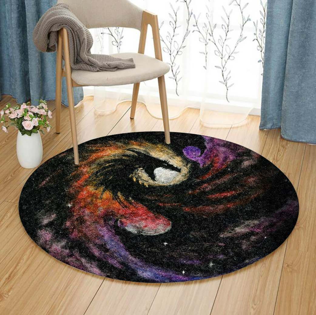 Dragon Round Carpet