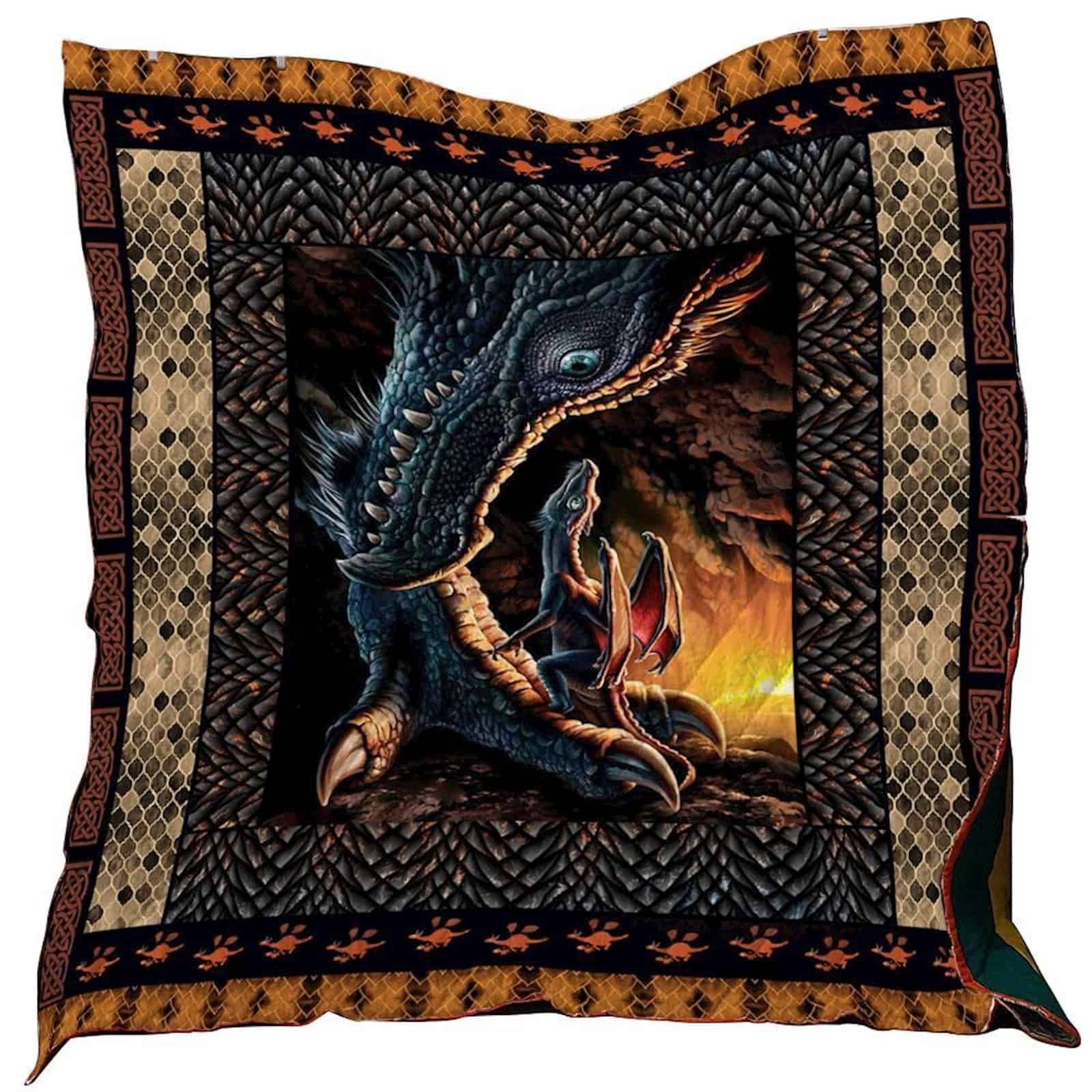 Dragon Washable Quilt Blanket 0901 01 Dhc1312395Dd