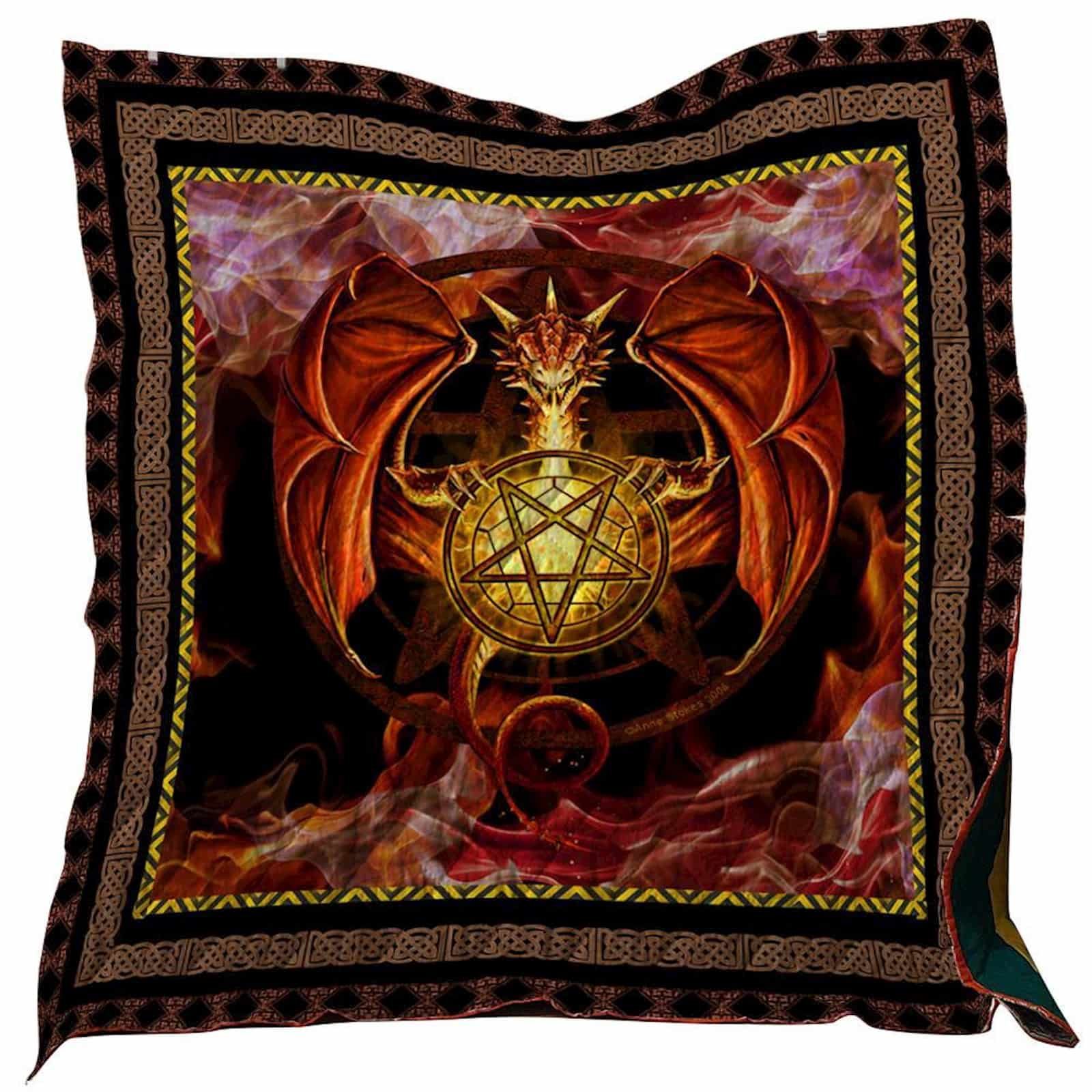 Dragon Washable Quilt Blanket 0901 02 Dhc1312394Dd