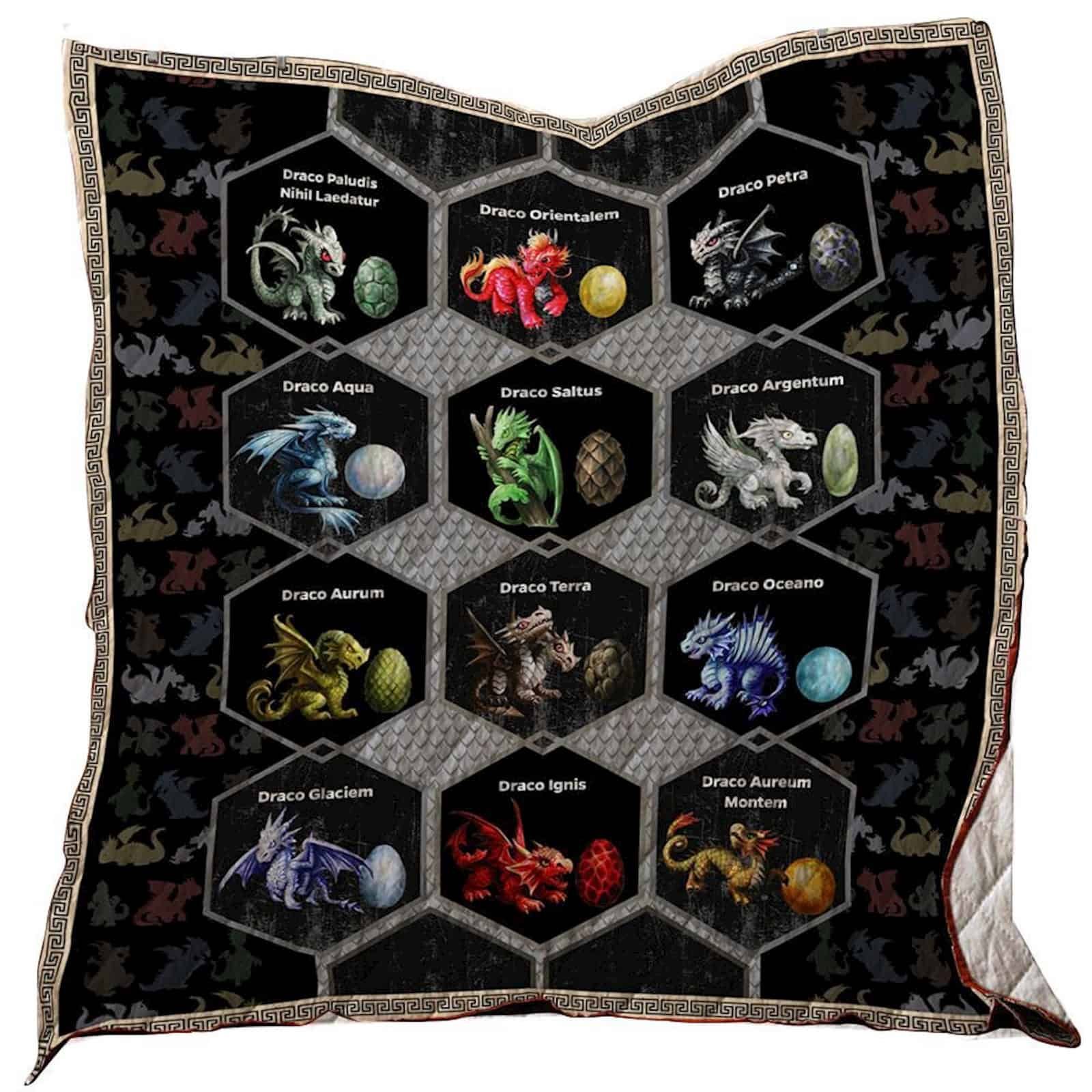 Dragon Washable Quilt Blanket 1401 05 Dhc1312372Dd