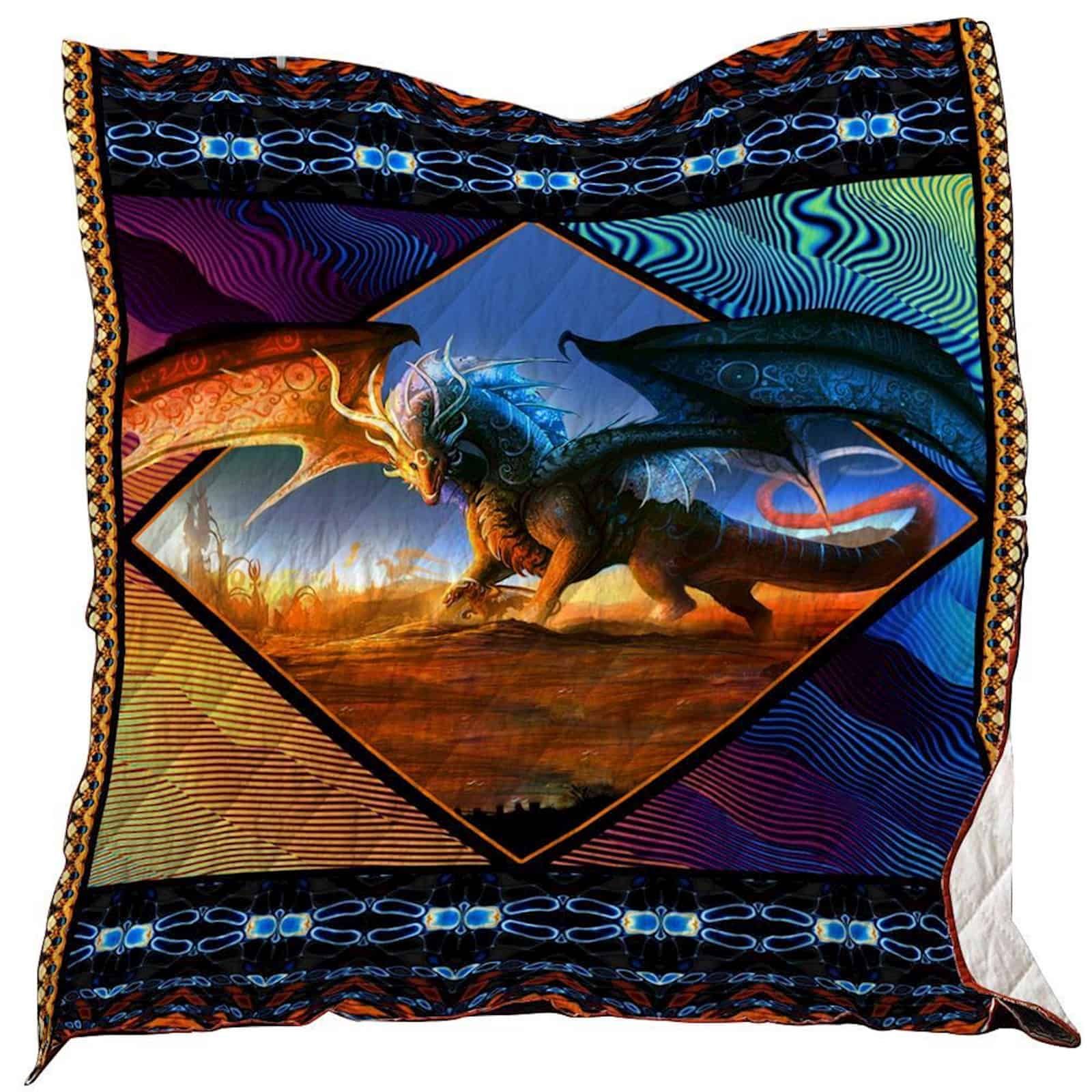 Dragon Washable Quilt Blanket 1701 03 Dhc1312352Dd