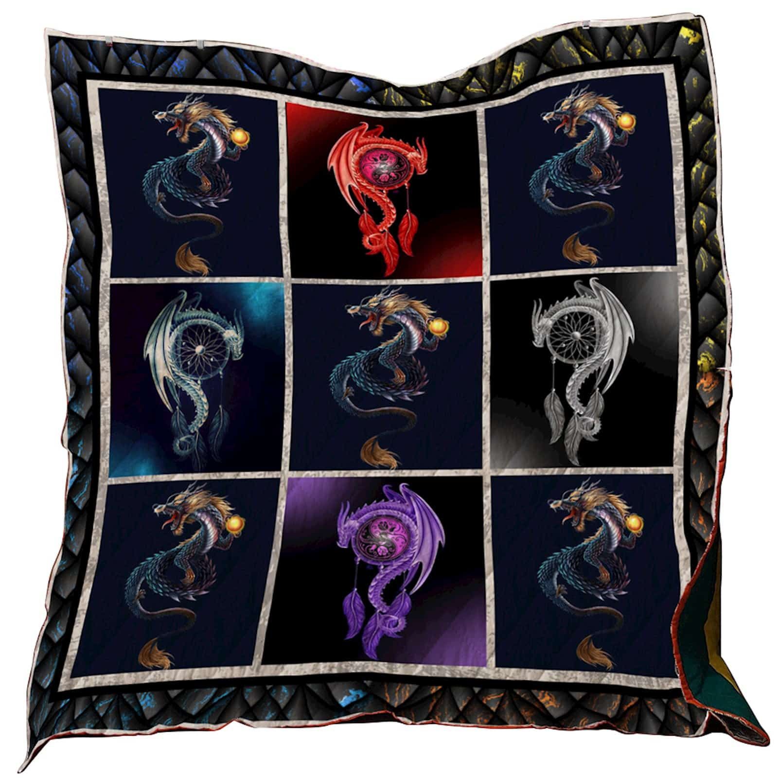 Dragon Washable Quilt Blanket 2612 05 K Dhc1312434Dd