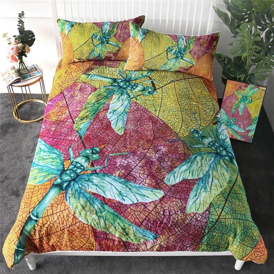 Dragonflies Bedding Set