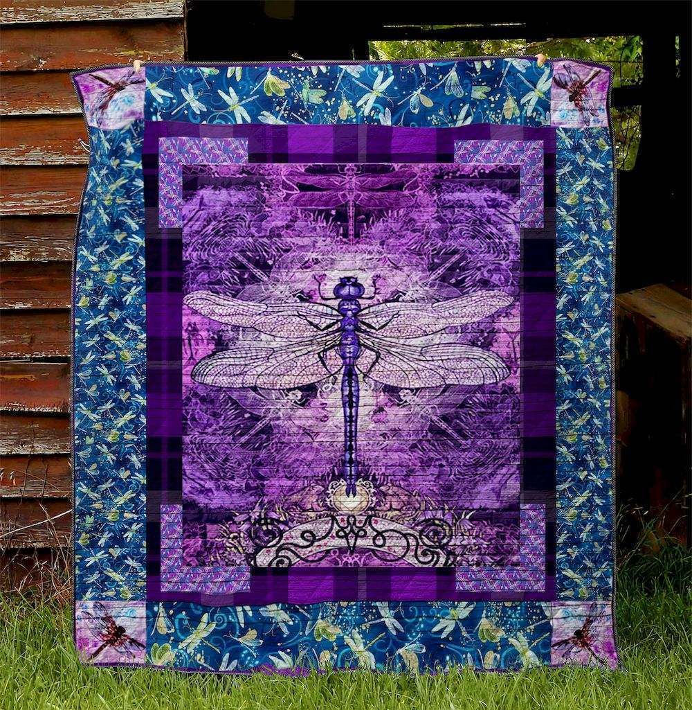 Dragonfly 190221045 Quilt Blanket