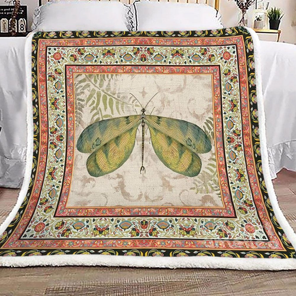 Dragonfly Sherpa Fleece